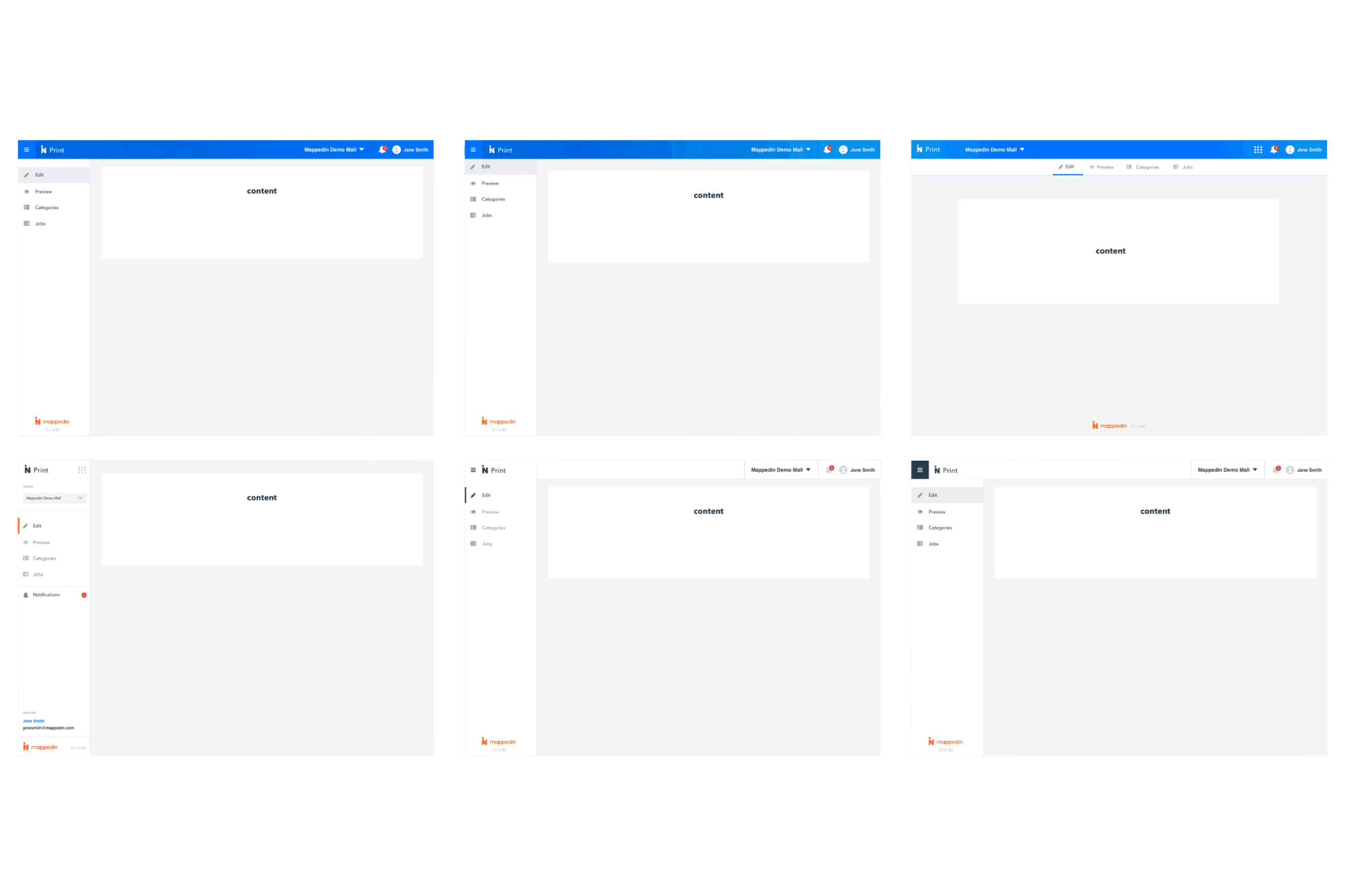 Prototype for configuring a printable venue map