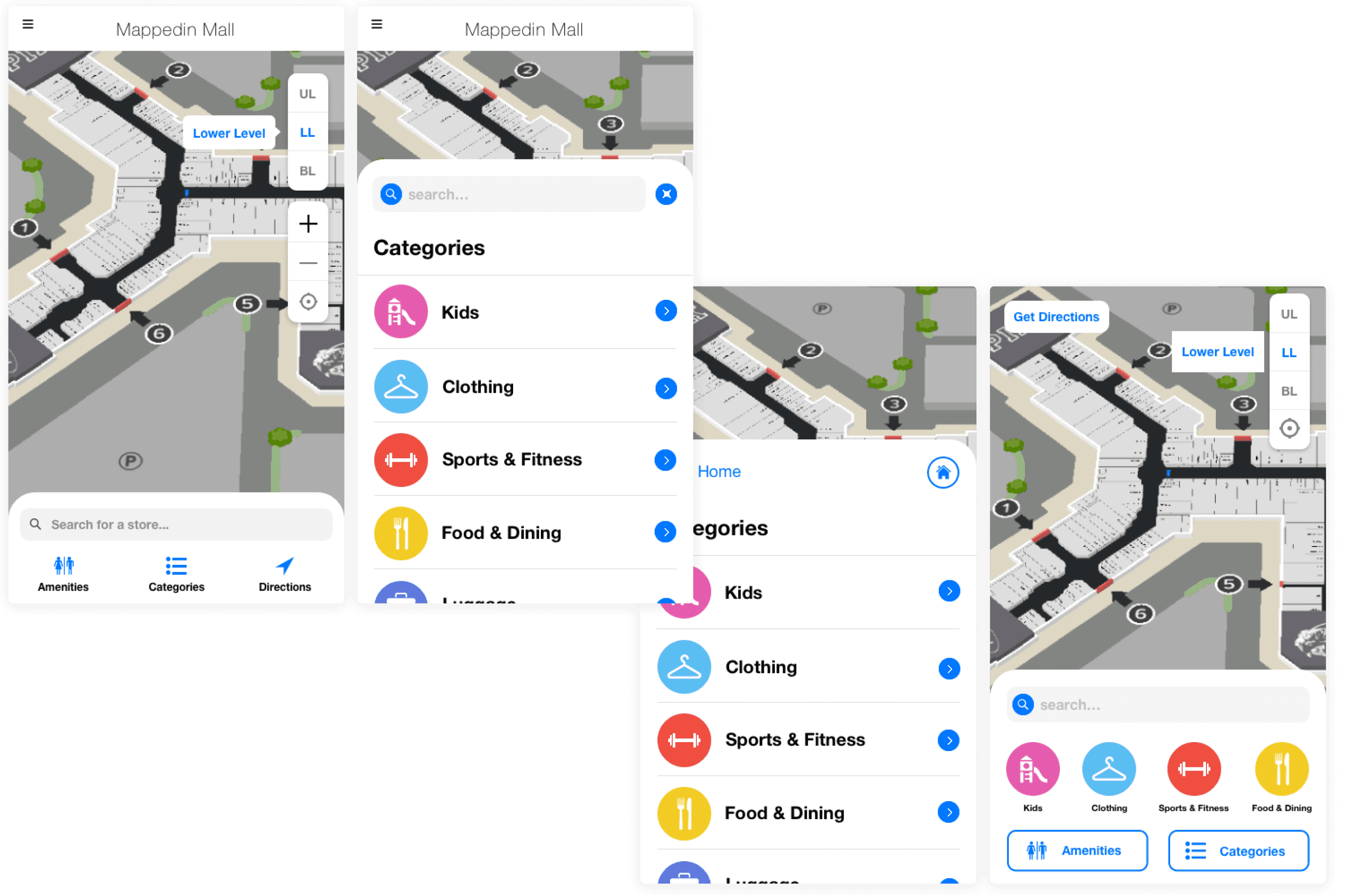 Defining planning and in-venue wayfinding journeys